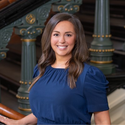 Katy Aldredge at the Texas Capitol